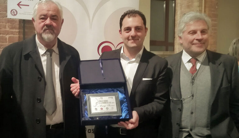 Luigi Sarno VI premio Giulio Gambelli