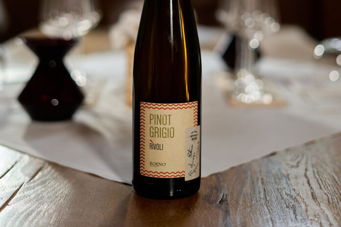 Roeno riscopre il Pinot Grigio con Rivoli