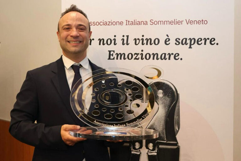 Enrico Panizzuti Miglior Sommelier del Veneto 2024