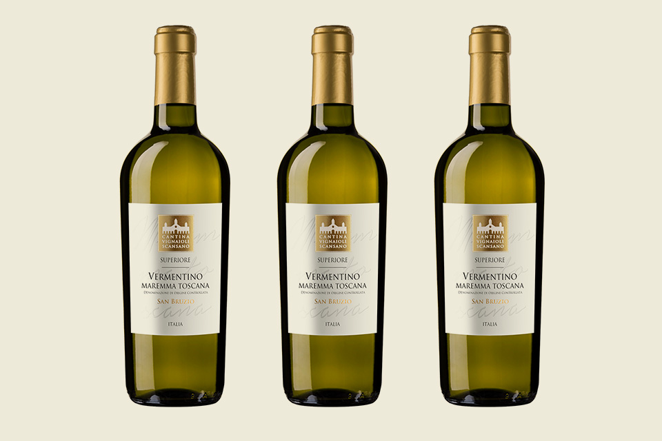 San Bruzio Vermentino Superiore Maremma Toscana Doc 2023